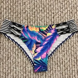 Striped, tropical PINK Underwear